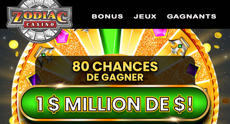 Zodiac Casino en Ligne au Canada